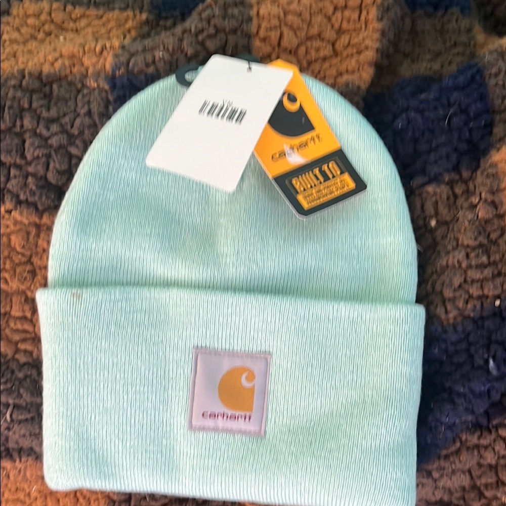 Carhartt Green Knit Winter Hat